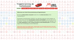 Desktop Screenshot of fragentraining.net